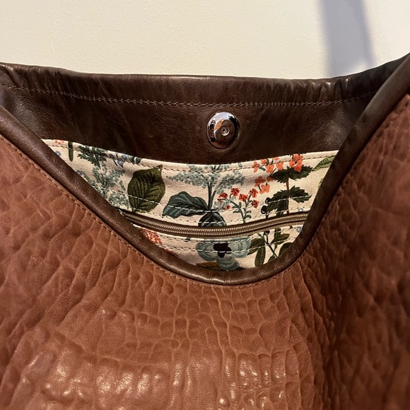 Rough and Tumble Komodo Pebble Lg Pillow Bucket Custom Rifle Paper Co Lining - Picture 6 of 6